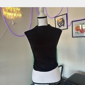 Madden Girl Black Sleeveless Tank Top